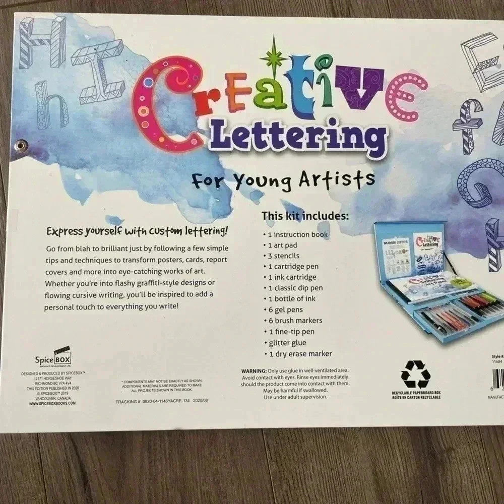 ❤️FWP❤️Spice Box - Creative Lettering for Young Artist - Picture 4 of 4